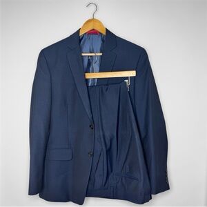Alfani Dark Blue Suit Set